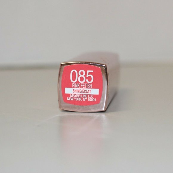 Maybelline Lipstick Color Sensational Shine Compulsion 085 Pink Fetish - Picture 1 of 3